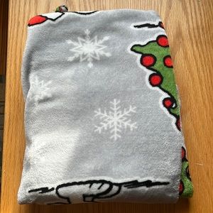 Peanuts Christmas blanket